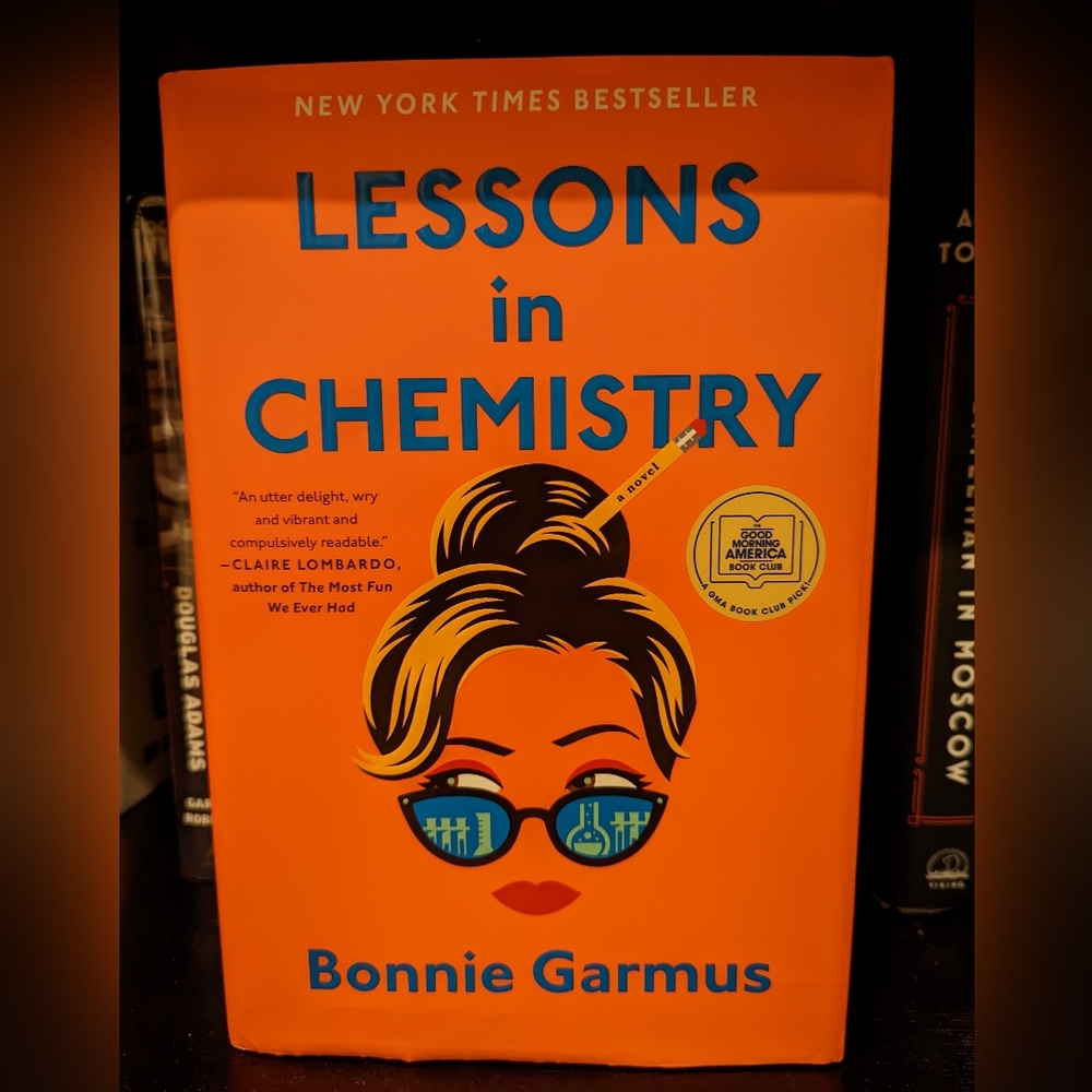 Lessons in Chemistry book by Bonnie Garmus